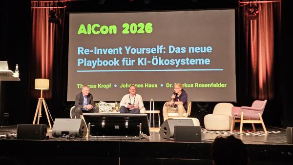 Von KI-Agenten bis zur intelligenten Produktion: AICon Industry Mannheim stellt Konferenzprogramm vor