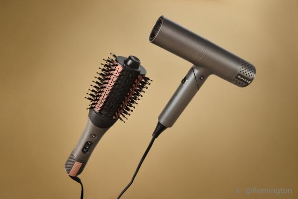 Zwei neue für ONE&trade;: Remington erweitert die Styling-Serie mit Warmluftbürste und Digital Haartrockner