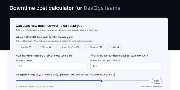 Ausfälle kosten Millionen: GitProtect stellt Kostenrechner für DevOps-Ausfallzeiten vor