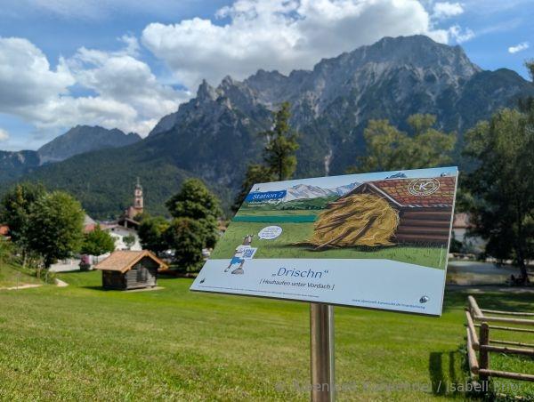 Wandern auf neuen Mundartwegen in der Alpenwelt Karwendel