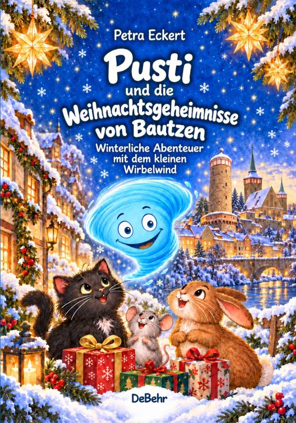 Ein kleiner Wind auf Spurensuche: Neues Bautzener Weihnachtsbuch &bdquo;Pusti und die Weihnachtsgeheimnisse von Bautzen&ldquo;