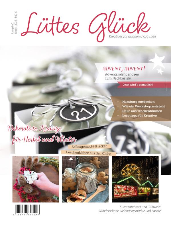 Zweite Ausgabe des Kreativ-Magazins &bdquo;Lüttes Glück&ldquo; erschienen