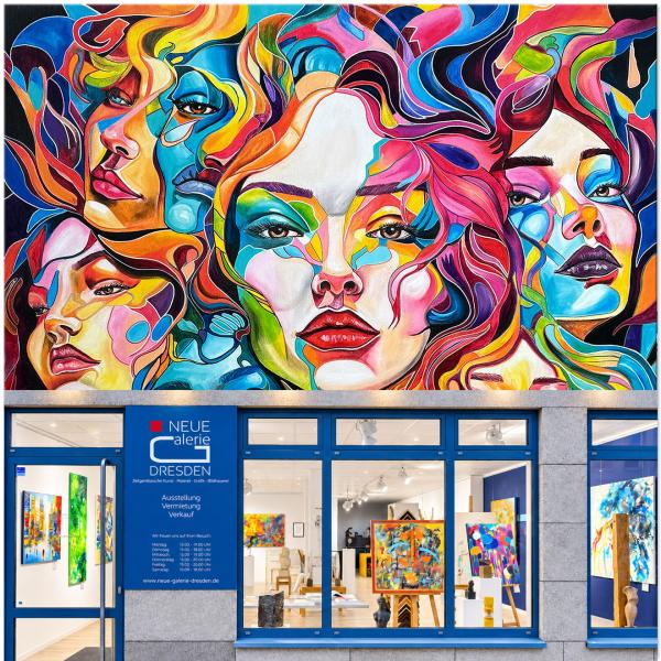 Sabrina Seck: &bdquo;HYDRA&ldquo; &ndash; Ausstellungseröffnung bei Galerie Inspire Art in Dresden
