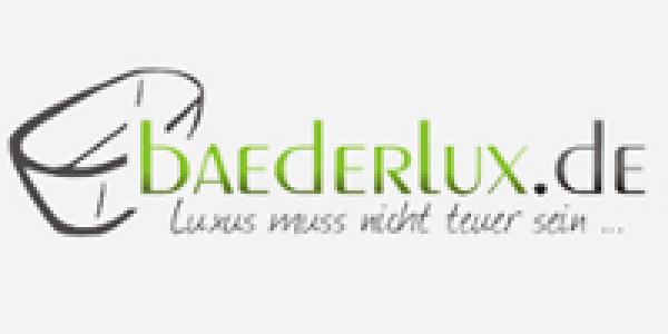 Duschwanne für Luxus Bäder - Baederlux baut Luxus Badewannen Sortiment weiter aus!