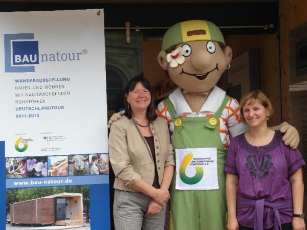 Auftakt der Info-Ausstellung zum nachhaltigen Bauen & Wohnen in Mainz