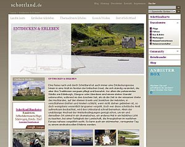 Das große Informationsportal für Schottland jetzt noch aktueller...