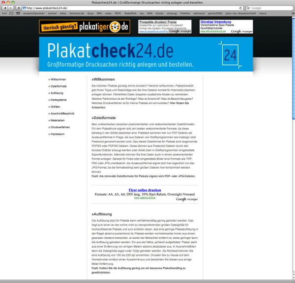 Druckdaten-Prüfung für die Bestellung bei Internetdruckereien