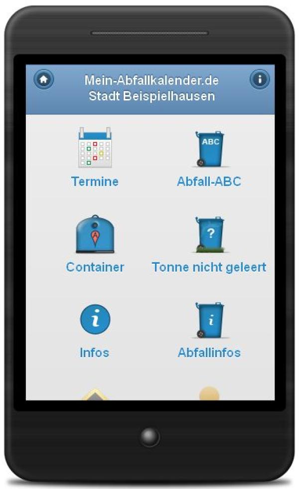 Dank Abfall-App nie wieder die Mülltonne vergessen