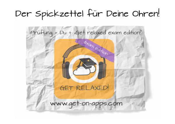 Der Spickzettel für die Ohren! iPhone App hilft bei Prüfungsstress