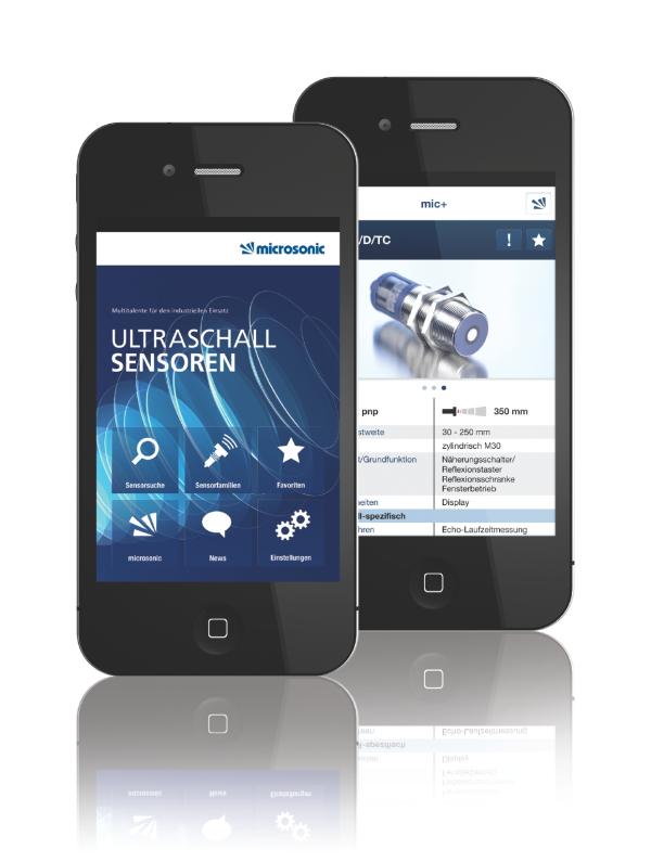 Voll im Trend: Die neue App von microsonic