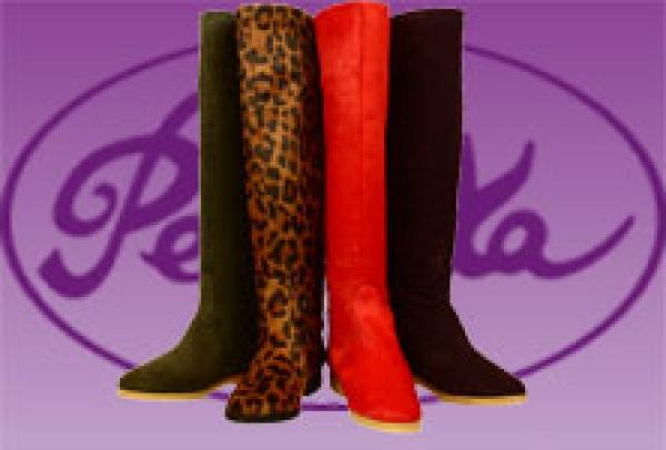 Petruska Boots - Damenstiefel aus Fell im Leo-Look oder Cognac-Braun - trendy Stiefel für den Herbst! 