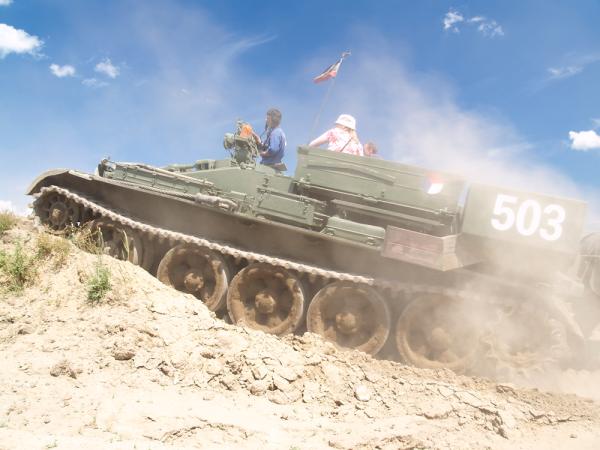 Panzer fahren in Brandenburg