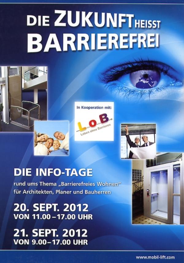 Leben ohne Barrieren bei den Böcker-Infotagen 2012 in Werne