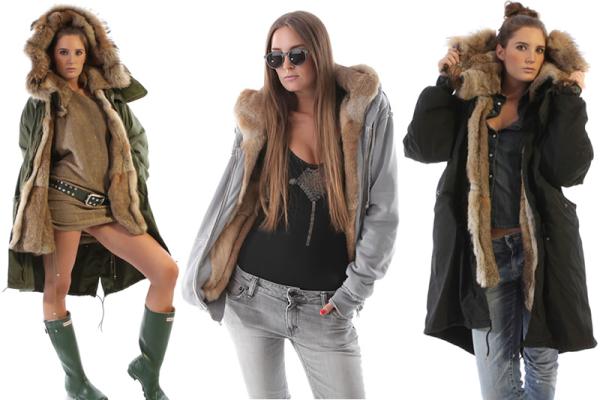 Das Saison-Highlight: Barbed Parka im Vintage-Military-Style. Wieder da!