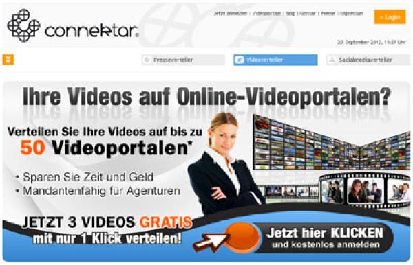Videoverteiler connektar geht mit 50 Videoportalen online