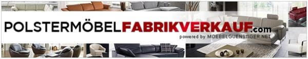 Polstermöbel so günstig wie im Fabrikverkauf