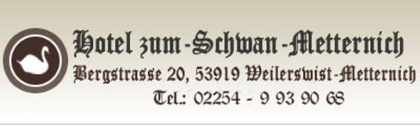 Hotel Zum Schwan Metternich bei Brühl nähe Phantasialad