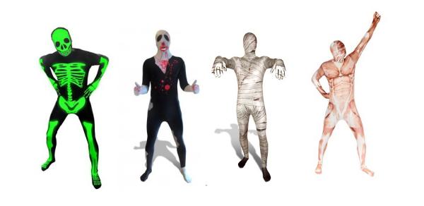 Halloween Trend 2012: Nachtleuchtende Morphsuit