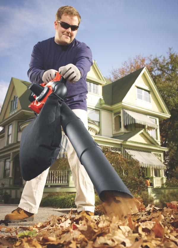 Neuer 36-Volt-Akku-Laubsauger von Black & Decker