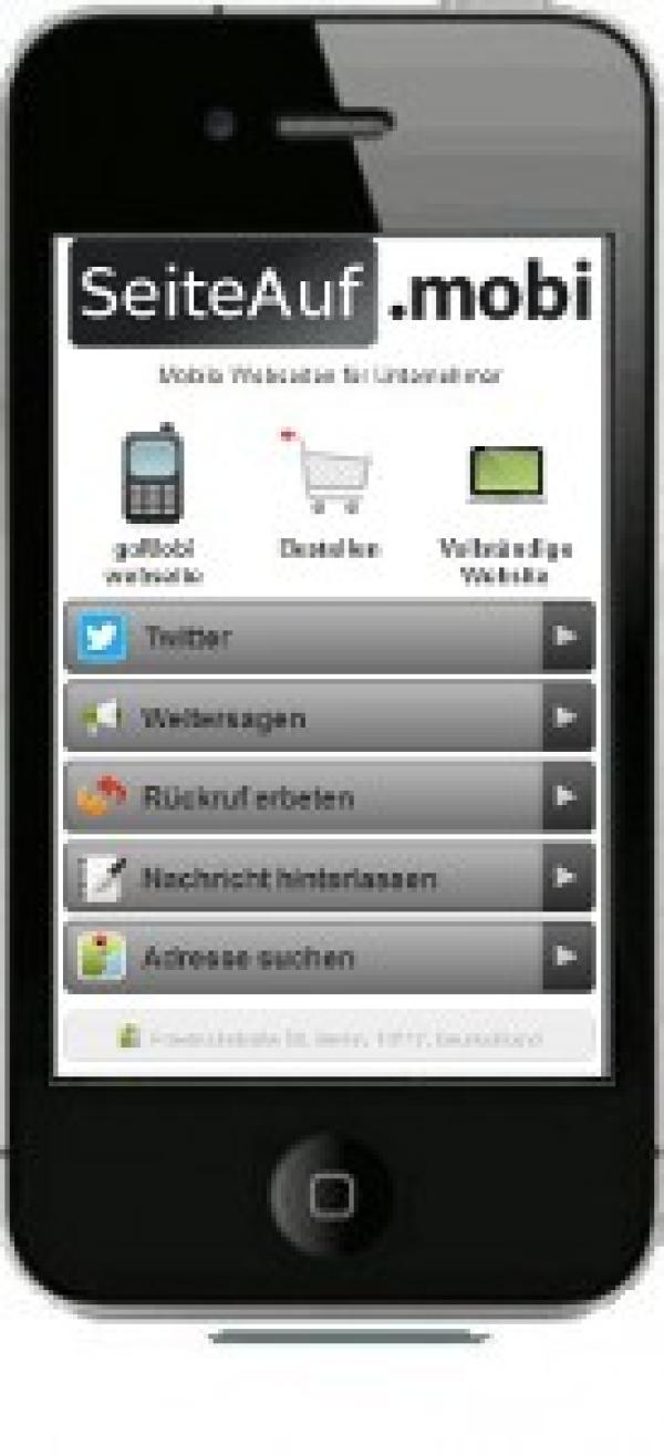 Google Start Mobile Initiative im deutschsprachigen Markt mit goMobi SeiteAufMobi als Tool für mobil