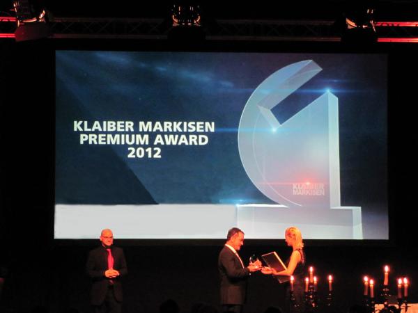 Klaiber Markisen verleiht Premium Awards an besonders engagierte Partner