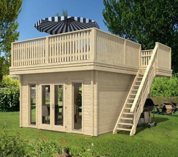 Luxus auf dem Grundstück - Gartenhäuser der Gartenhaus GmbH