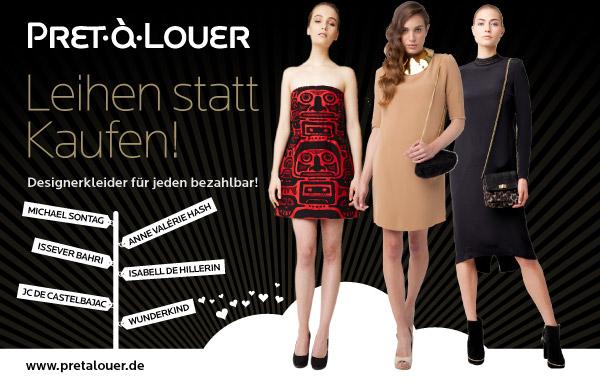 Neuer Online-Service Prêt-à-Louer macht Designerkleider für jeden bezahlbar