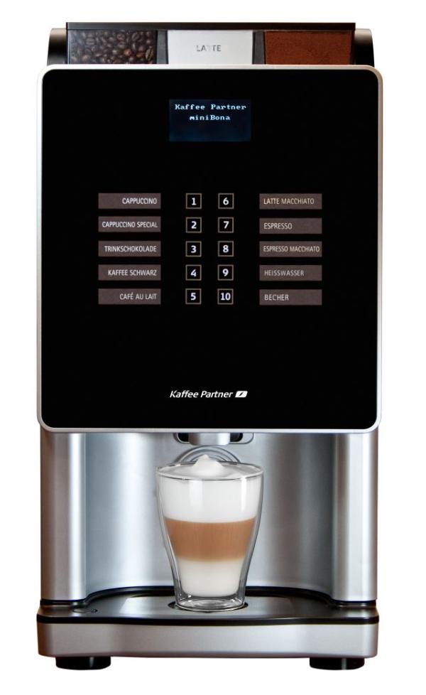 Kaffeespezialitäten-System „miniBona“ ermöglicht großen Kaffeegenuss im kleinen Unternehmen