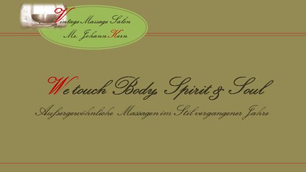 Vintage Massagesalon - Entspannen wie zu Oma`s Zeiten