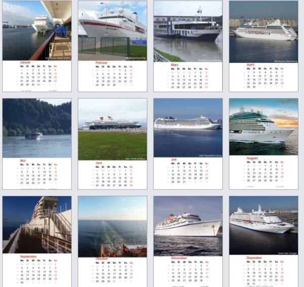 Vorfreude hat einen Namen: Der limitierte Kreuzfahrtkalender für 2013