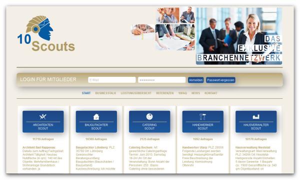 10Scouts.com – Business-Netzwerk für Anfragen an die Experten