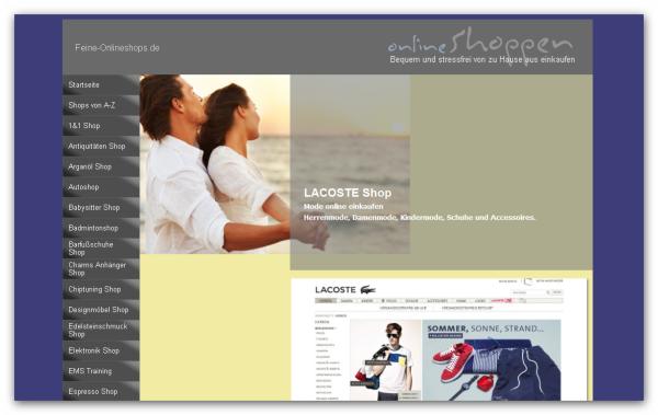 Zeitlose Eleganz aus dem Lacoste Onlineshop