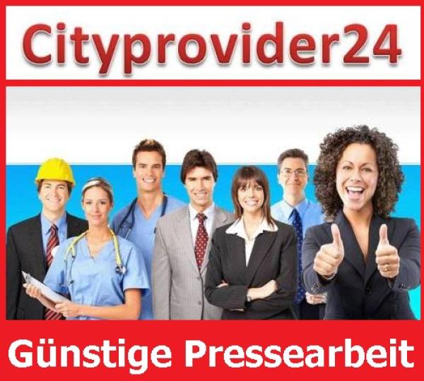 Das gabs noch nie - Pressearbeit für Ihr Unternehmen ab 9,95 Euro - Cityprovider24