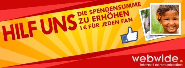 Spenden statt Weihnachtsgeschenke - WebWide GmbH spendet für Schule in Indien