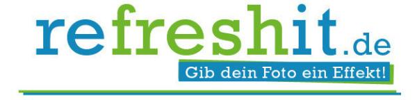 Mit Sonderaktionen Interesse wecken: Refreshit.de Fotodesigns Erfolgskurs setzt sich fort! 