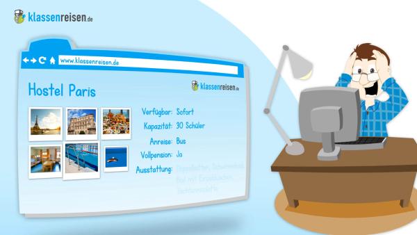 erklärvideo.de produziert Produktvideo für Online-Reiseportal klassenreisen.de